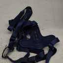 DF Freedom No Pull Martingale Dog Harness and Leash Set, Front Clip Adjustable Harness with Reflective & Padded Handle, Easy Walking & Training, Navy Blue, 1", Chest 30.4" - 45.2"