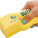 New Butter Squishy Slow Rising Stress Relief Toy, Realistic Butter Stick Squeeze Toy, Soft PU Foam Fidget Toy for Anxiety & Sensory Relief, Cute Desk Decor for Kids & Adults, Office & School(1PCS)