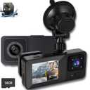 Dash Cam 1080P Front Rear Wide Angle Car DVR Dashboard Camera Recorder with 3 Inch Screen, G-Sensor, WDR,Night Vision, Loop Recording, Motion Detection, Car Black Box