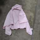 SUN CUBE Kids Changing Robe Surf Poncho, Kids Beach Towels, Hooded Towel For Toddler Bath Pool, Microfiber Quick Dry Wearable Towel Poncho with Hood, Swim Towel for Boys Girls 3-7 Years, Pink