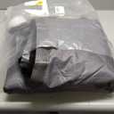 Magnetic Thermal Insulated Door Curtain, Fit Door Size to 72''X80'', Center Opening, Durable Oxford Cloth&Thicken Polyester Fiber Fill, Weatherproof, Windproof, Soundproof, Weighted Bottom (Gray)