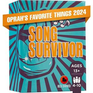 Doin' The Most - Song Survivor Music Party Game for Teens & Adults | Fun Lyric Challenge Game for Game Night & Road Trips | Oprah's Favorite Things 2024 | 4+ Players