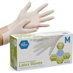 Med Pride Small Latex Gloves