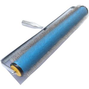 Spiked Screeding Compound Roller 20"x 1" Remove Bubble Smooth Level Surface Flooring Epoxy Self Levelling Stainless Steel Spiked Compound Screed Floor Roller