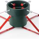 LJIE-House Real Christmas Tree Stand Base Christmas Tree Stand for Live Tree Holder up to 7FT Trees Stable for Xmas Tree Decoration