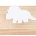 1pc Dinosaur Row Hook Wooden Wall-Mounted Home Hook for Bedroom Safe and Design Present for Dinosaur Room Decor