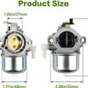 5-4993 Carburetor for Brigs Straton Walbro LMT 5-4993 695503 498838 499029 497164 497844 For Tractor Generator Engine 19G412 19E412 192432 192402 192412 Engines