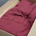 Cal King Size, Burgundy Alternative Down Comforter - Warm, Lightweight & Breathable Hotel Quality Bedding for Men, Women, Kids & Teens - All Season Oversized Cooling Microfiber Duvet Insert Comforter, California King