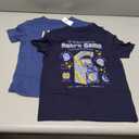 GAP Boys' Short Sleeve Graphic Tee 2-Pack (Blue, S)