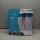 Homedics Bubble Mate Foot Spa, Toe Touch Controlled Foot Bath with Invigorating Bubbles and Splash Proof, Raised Massage Nodes and Removable Pumice Stone