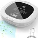 Odor Eliminator for Strong Odor 10,000mAh Rechargeable Cat Litter Deodorizer Dog Poof Odor Removal Air Purifier for Bedroom Toilet Kitchen Pets Shoe Smoke Car Formaldehyde Air Freshener