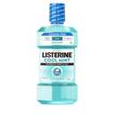 Listerine Cool Mint Alcohol-Free Mild Mouthwash, Oral Rinse Kills 99.9% of Germs that Cause Bad Breath, Less Intense Taste, Mild Mint Flavor, 500 mL (16.9 Ounce (Pack of 6))