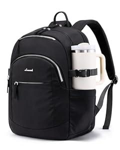 LOVEVOOK Laptop Backpack for Women Men, 15.6 Inch Work Business Computer Backpack, College School Bookbag for Student Teen Girl Boy, Travel Personal Item Bag, Casual Daypack Purse for Back to School