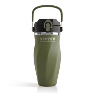 Best Shaker Bottle for Protein Mixes  Double Wall Stainless Steel, For Shakes, Water, Smoothies, Cocktails Leak-Proof, 26oz, Copper-Insulated Blender Cup, BPA-Free No Mixing Tools (iron sage)
