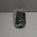 Ficerd 3 Pack 3/4 Sleeve Tops for Women Round Neck Dressy Basics Tees Casual Trendy Loose Fit T Shirts (Small, Black, Gray Green, Burgundy)