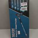 SEESII Upgraded Stand-Up Weed Puller Tool, 47" Adjustable Handle for Yard
