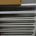 Babelio Extra Wide No Bottom Bar Baby/Dog Gate, 28" H, 29.7-46.5" W, White
