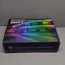 XINKAITE 500FT Permanent Outdoor Lights with 250 LEDs - Smart RGB+IC with 16 Million Colors, IP67 Waterproof, App & Remote Control, Hundreds of Modes for Holidays, Christmas & Home(2 Rolls 250FT)