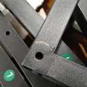 Feonase 7-Piece Dining Table Set with 6 Stools, 63" Large Extendable Kitchen Table Set for 4-8, Mid-Century Dining Room Table with Heavy-Duty Frame & MDF Board, Easy Assembly, Walnut