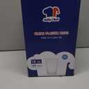 JOLLY CHEF 14 oz Clear Plastic Cups, 100 Pack Heavy-duty Party Glasses, Disposable plastic cups for wedding Cocktails Tumblers, Ideal for Halloween, Christmas, Thanksgiving Parties