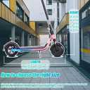 Electric Scooter Cover, All Season Universal Scooter Cover, Waterproof Sun, Tear Proof Night Reflective and Lock-Holes&Storage Bag for with Seat or Without Foldable Kick Scooter