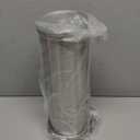 Brushed Nickel Toilet Brush and Holder Set, 304 Stainless Steel Toilet Brush for Bathroom, Heavy Duty Toilet Bowl Brush with Holder, Removable Inner Bowl and Splash Protection, Long Handle