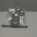 WDIRARA Women's Polka Dots Jeans Vintage Stretchy Straight Leg Denim Pants (26, Black)