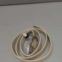 SANSTHS Womens Waist Belt with Unique Silver Irregular Buckle for Jeans Pants Dresses, Trendy Belt for Ladies, Beige M