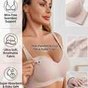 Avidlove Women's Seamless Bras Nursing Bras for Breastfeeding Tshirt Everyday Bra (S)
