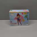 Intex 58859EP Sit 'N Float Inflatable Pool Float: Pool Lounge with Built-in Cup Holders Heavy-Duty Handles 220lb Weight Capacity 58" x 39"