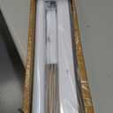 Hand Rails for Outdoor Steps,4 Step Stair Handrail & Indoor Stair Railing KitMetty Metal Railings for Outdoor Steps and Hand Rails for Seniors for Porch Railing (White-Straight)