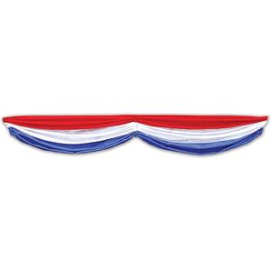 Patriotic Fabric Bunting 5.73 ft