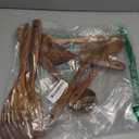 Premium 8-Piece Teak Wood Cooking Utensil Set - Heat Resistant, Lightweight & Sturdy Wooden Spoons for Non-Stick Cookware - Ideal for Cooking, Stirring & Serving