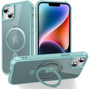 CHAOFEnG Magnetic Compatible with iPhone 14 Case, Teal Green