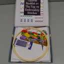 Bradove Classic Embroidery Stitches Practice Kit, Embroidery Kit for Beginners, Beginner Embroidery Kit for Adults, Hand Embroidery Kit for Kids, Stitches Kit