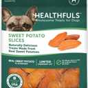 Healthfuls Sweet Potato Slices Healthy Dog Treats  Limited Ingredient, Grain Free, Made from Real Dried Sweet Potatoes, 16 oz (EXP 09/10/27)