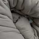 Bedsure California King Comforter Set, Linen Soft Prewashed Bedding for All Seasons, 3 Pieces GentleSoft Bed Set, 1 Lightweight Comforter (104"x96") and 2 Pillowcases (20"x36")