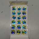 DONGZHOU Sew On Rhinestones Round Flat Back Sew On Glass Rhinestone Sewing Crystal Gems Stone Beads for Costume, Clothes, Garments, Dress, Jewelry, Belt, Shoes and DIY Crafts