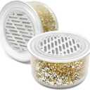 2 Pack Baby Bath Tub Shower Head Filter for Canopy Compatible with All Canopy Handheld & Fixed Filtered Shower Heads Replacement Cartridge Hard Water & Chlorine Reduction