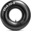 Heavy Duty 20x8.00-8 Inner Tube, 20x8-8, 20x10.00-8, 20x10-8 18x6.50-8, 18x7.50-8, 18x8.50-8 18x9.50-8 Universal Fit Tire Tube with TR13 Straight Valve Stem for Mower/Tractor/Golf Cart and More 1 PCS