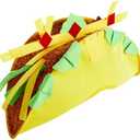 Juvale Plush Fiesta Taco Hat for Adults - 18 x 6 x 8 In, Multicolor - Sombrero-Style Headpiece & Funny Hat