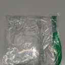 Kutesna 12 PCS Clear Plastic Shower Curtain Rings, Easy Snap Closure Shower Curtain Hooks
