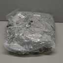 Tarpop 100 Pairs Bulk Mens Socks Moisture Wicking Casual Sports Ankle Socks for Homeless Unisex Adult Men Women (Light Gray)