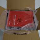 Voncabay Money Safe Box for Home with Sensor Light & Fireproof Money Bag - 0.23 Cubic Feet Security Safe Box with Digital Keypad, Keys & Pass Code Lock Black (0.23 Cubic Feet, Black)