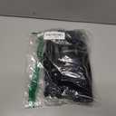 Women Sexy Tank Leather Dress, Gloves Not Included, Wetlook, Plus Size, Shiny Latex Hip Skirt (Small, Black)