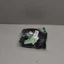 COOL CUTE Jelly Bras for Women No Underwire Sexy V-Neck Mesh Comfy Wireless Bralettes Seamless Everyday Tshirt Bra (Black, XL)