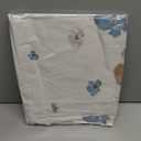 Horaldaily Vintage Tablecloth 60x84 Inch Rectangular, Watercolor Flowers Washable Seasonal Table Cover for Party Picnic Dinner Decor (Beige)