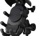 Universal Motorcycle Phone Holder, 8-Claw Heavy Duty Thick Phone Handlebar Mount for Electric Scooter/Bike/ATV, Compatible with iPhone 15/14/13 Pro Max, Samsung Galaxy S23/S22 Ultra, Gopro Camera