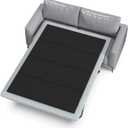 Full Size 50x71" Bunkie Board, 10mm Thick, Black, Modern Style, Noise Minimizing, Moisture Resistant, Washable Housing