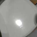 Mayfair Linden Slow Close Toilet Seat, Non Slip Heavy Duty Wood, Easy Install, Elongated, White